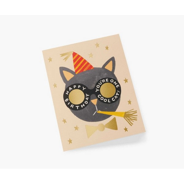 Cat With Hat Birthday Card | Rifle Paper Co. | boogie + birdie
