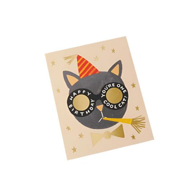 Cat With Hat Birthday Card | Rifle Paper Co. | boogie + birdie