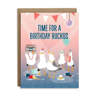Birthday Ruckus Birthday Card | I'll Know It When I See It | boogie + birdie