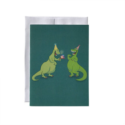 Birthdaysaurus Rex Birthday Card | Carabara Designs | boogie + birdie