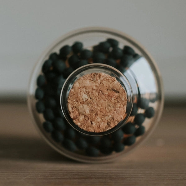 Black Apothecary Match Jar ( BL-MBJAR) | Matchstick Boutique | boogie + birdie