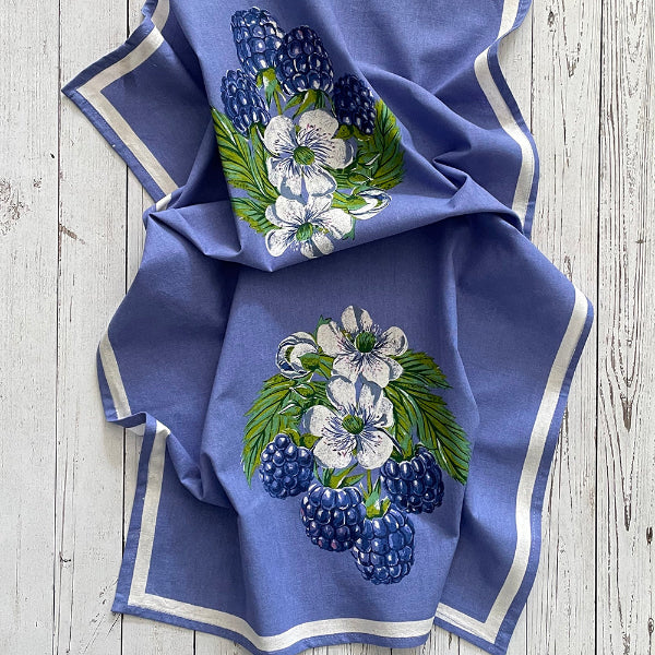 Blackberry Tea Towels | Set of 2 | Mahogany | boogie + birdie