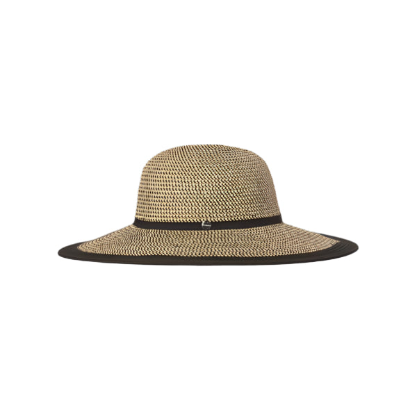 Black Dahlia Wide Brim Hat (HWL-0202-BLACK-OS) | Kooringal | boogie + birdie