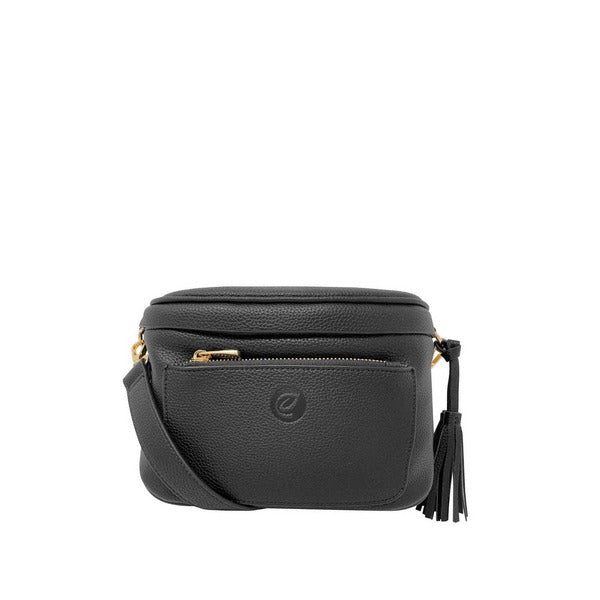 Black Jade Crossbody Bag | espe vegan bags | boogie + birdie