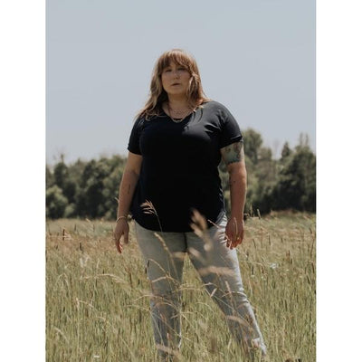 Blondie Apparel Black Janis T-Shirt | boogie + birdie