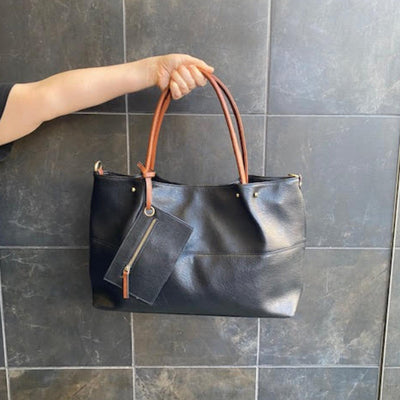 Black 3-in-1 Tote Bag | Accessories | boogie + birdie