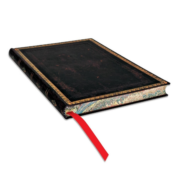 Black Moroccan Lined Softcover Journal | Paperblanks | boogie + birdie