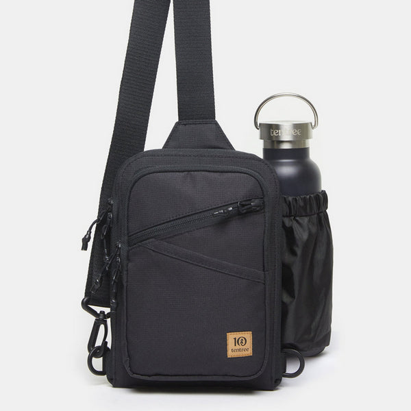 Meteorite Black Newport Sport Crossbody Bag | tentree | boogie + birdie