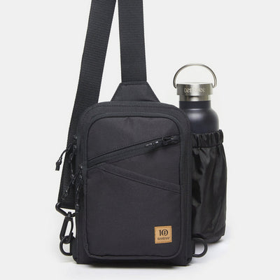 Meteorite Black Newport Sport Crossbody Bag | tentree | boogie + birdie