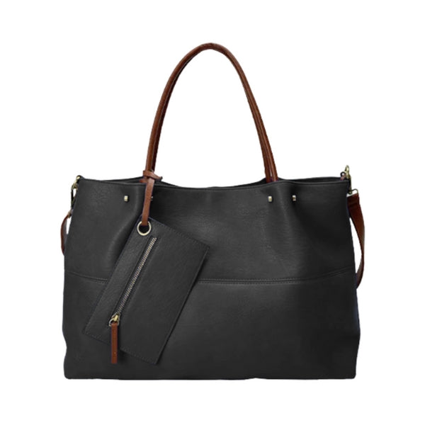 Black 3-in-1 Tote Bag | Accessories | boogie + birdie


