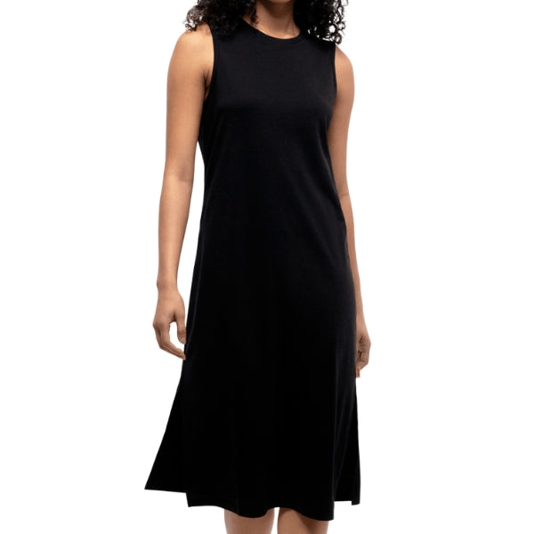 Valley Black Dress (TCW6233-0164) | tentree | boogie + birdie