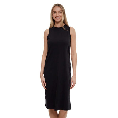 Valley Black Dress (TCW6233-0164) | tentree | boogie + birdie