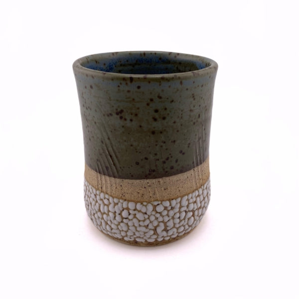 Blue Bubble Tumbler | Parsons Pottery | boogie + birdie