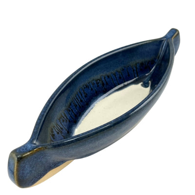 Blue Canoe on the Lake Dip Plate Set | Pavlo Pottery | boogie + birdie