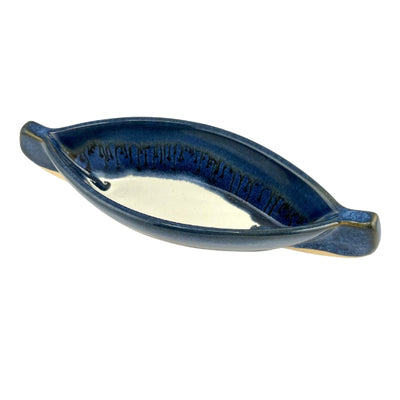 Blue Canoe on the Lake Dip Plate Set | Pavlo Pottery | boogie + birdie