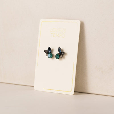 Blue Corsage Studs | Jewellery | boogie + birdie