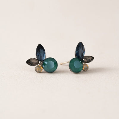 Blue Corsage Studs | Jewellery | boogie + birdie