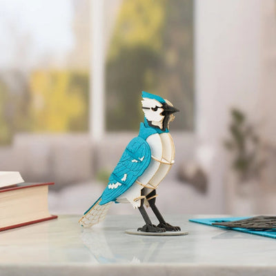 3D Blue Jay Puzzle | Kikkerland | boogie + birdie