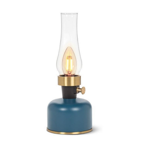 Blue LED Lantern with Chimney | Outdoor Goods | boogie + birdie