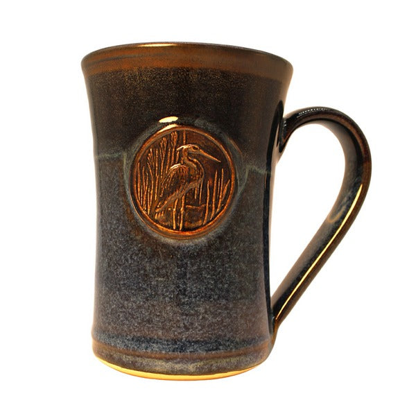 Blue Heron Medallion Mug | Pavlo Pottery | boogie + birdie