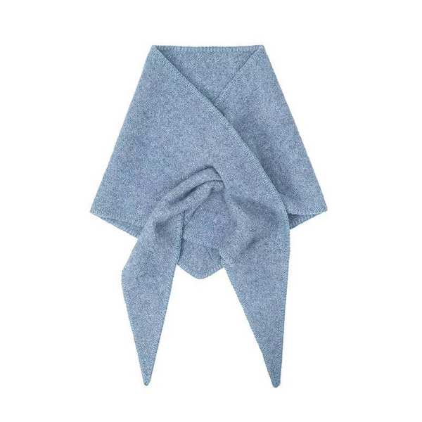 Blue Triangle Scarf | Accessories | boogie + birdie