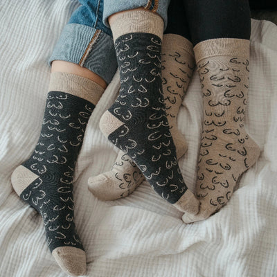 Boobies Pima Cotton Socks Pack of 2 | Pokoloko | boogie + birdie