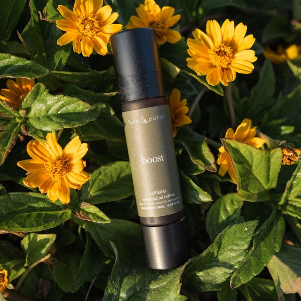 Boost Essential Oil Roll-On | Fern & Petal | boogie + birdie
