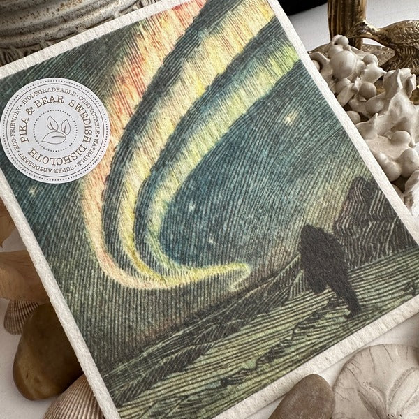 Borealis Swedish Dishcloth (SD24BOREAL) | Pika & Bear | boogie + birdie