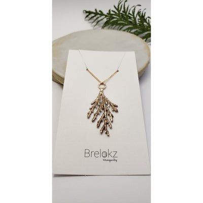 Bronze Juniper Necklace | Brelokz | boogie + birdieBronze Juniper Necklace | Brelokz | boogie + birdie