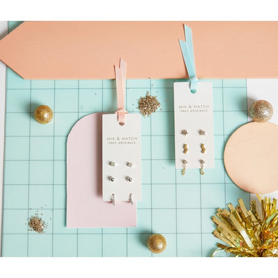 Silver Mix And Match Earring Set (MM106S) | Foxy Originals | boogie + birdie