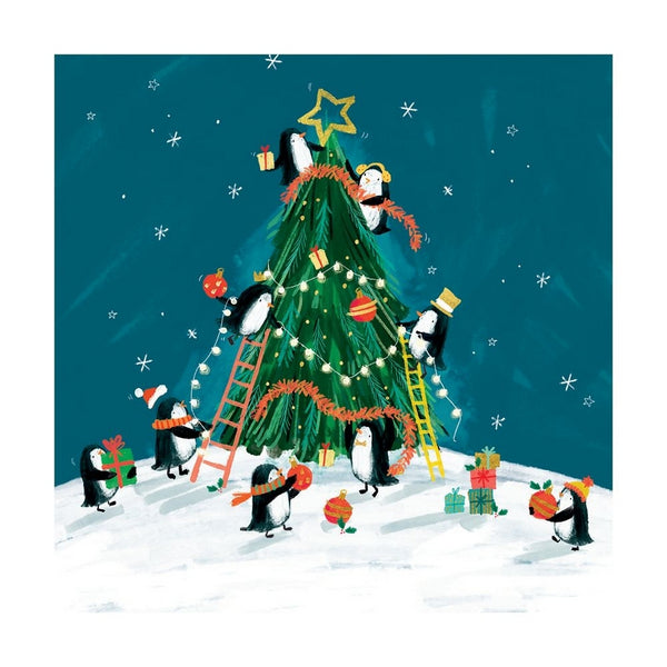 Decorating the Tree Boxed Christmas Cards | M&G | boogie + birdie