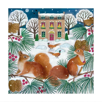 White Christmas Boxed Christmas Cards | M&G | boogie + birdie