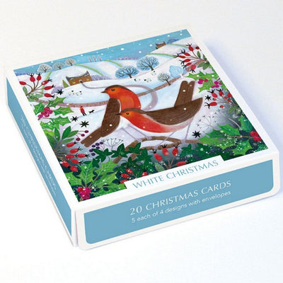 White Christmas Boxed Christmas Cards | M&G | boogie + birdie