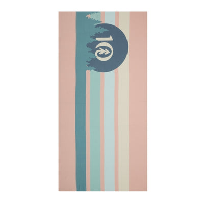 Brohm Logo Pink/Green Towel (TAU6571-6225) | tentree | boogie + birdie