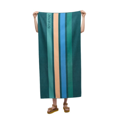 Brohm Lake Teal Towel (TAU6571-6172) | tentree | boogie + birdie