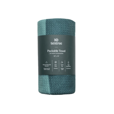 Brohm Lake Teal Towel (TAU6571-6172) | tentree | boogie + birdie