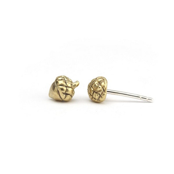 Bronze Acorn Stud Earrings | Marmalade Designs | boogie + birdie