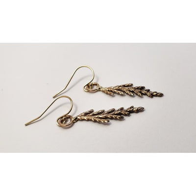 Bronze Juniper Drop Earrings | Brelokz | boogie + birdie