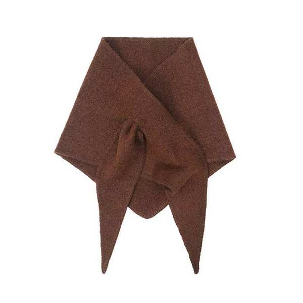 Brown Triangle Scarf | Accessories | boogie + birdie
