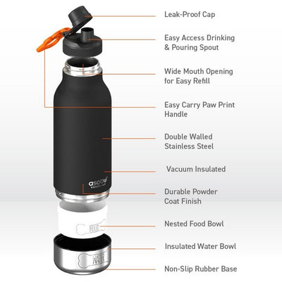 Pastel Blue Buddy Water Bottle | asobu Bottles | boogie + birdie