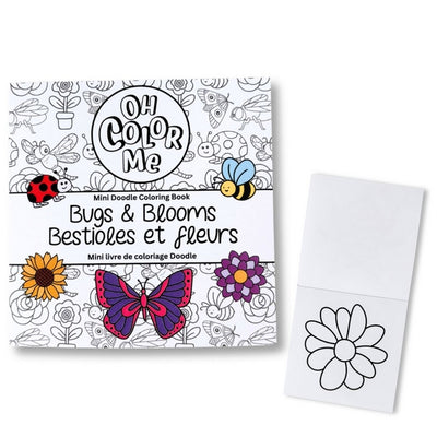 Bugs & Bloom Mini Colouring Book | Oh Color Me | boogie + birdie