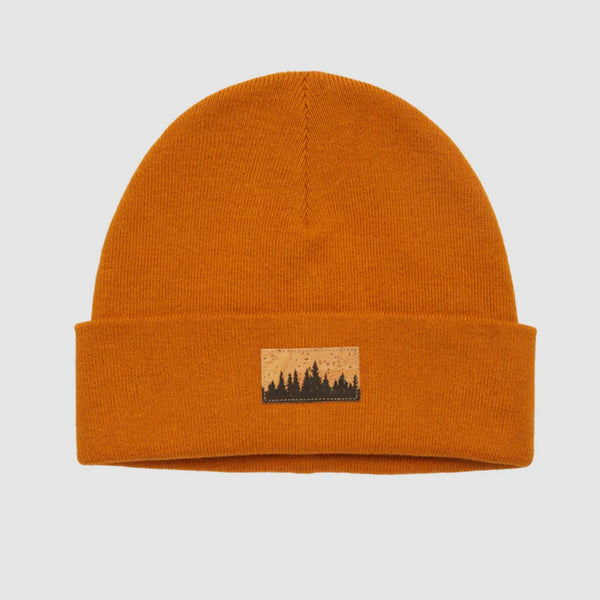 Burnt Caramel Kurt Juniper Patch Beanie | tentree | boogie + birdie