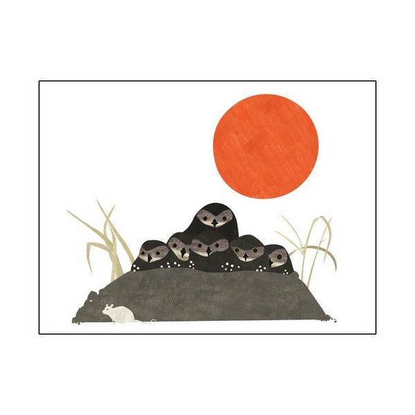 Burrowing Owls Cree/Metis Card | Native Northwest | boogie + birdie | Julie Flett