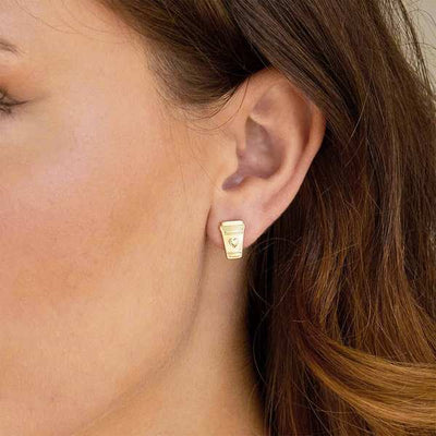 Gold Coffee Mix & Match Earring Set | Foxy Originals | boogie + birdie