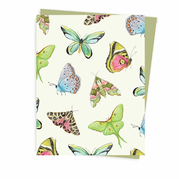 Butterflies Blank Card | Hobeika Art | boogie + birdie