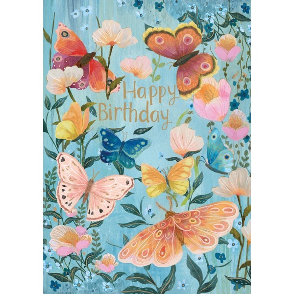 Butterflies Birthday Card | Roger La Borde | boogie + birdie