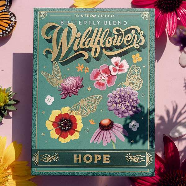 Butterfly Hope Annuals + Perennials Seed Packet | To & Fro Gifts | boogie + birdie