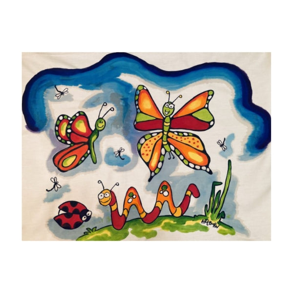 Butterflies Pillowcase Painting Kit | Artburn | boogie + birdie