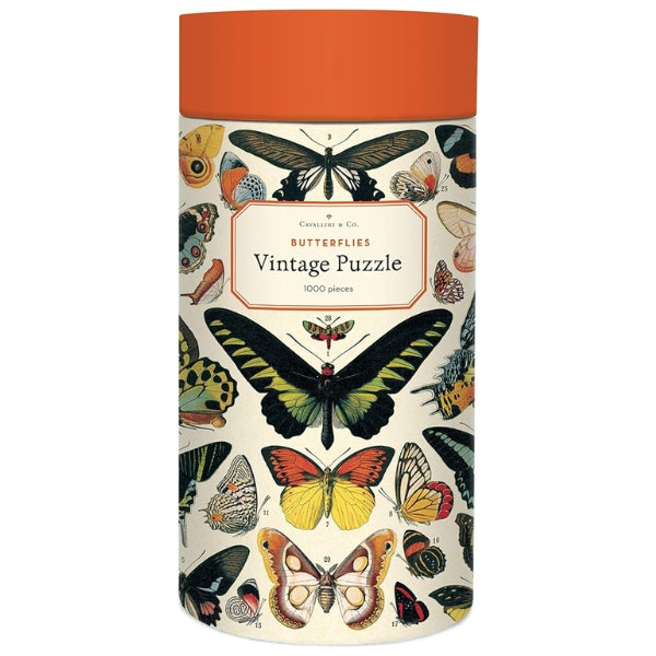 Butterflies 1000 Piece Puzzle | Cavallini & Co. | boogie + birdie