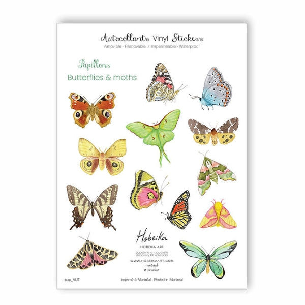 Flowers Sticker Sheet | Hobeika Art | boogie + birdie